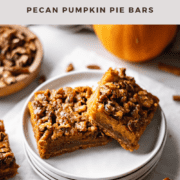 Pecan pumpkin pie bars pin.