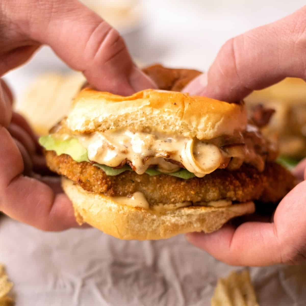 Pork Chop Sandwich Hey, Snickerdoodle!