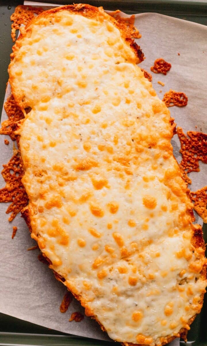 Italain dunkers after cheese has melted.