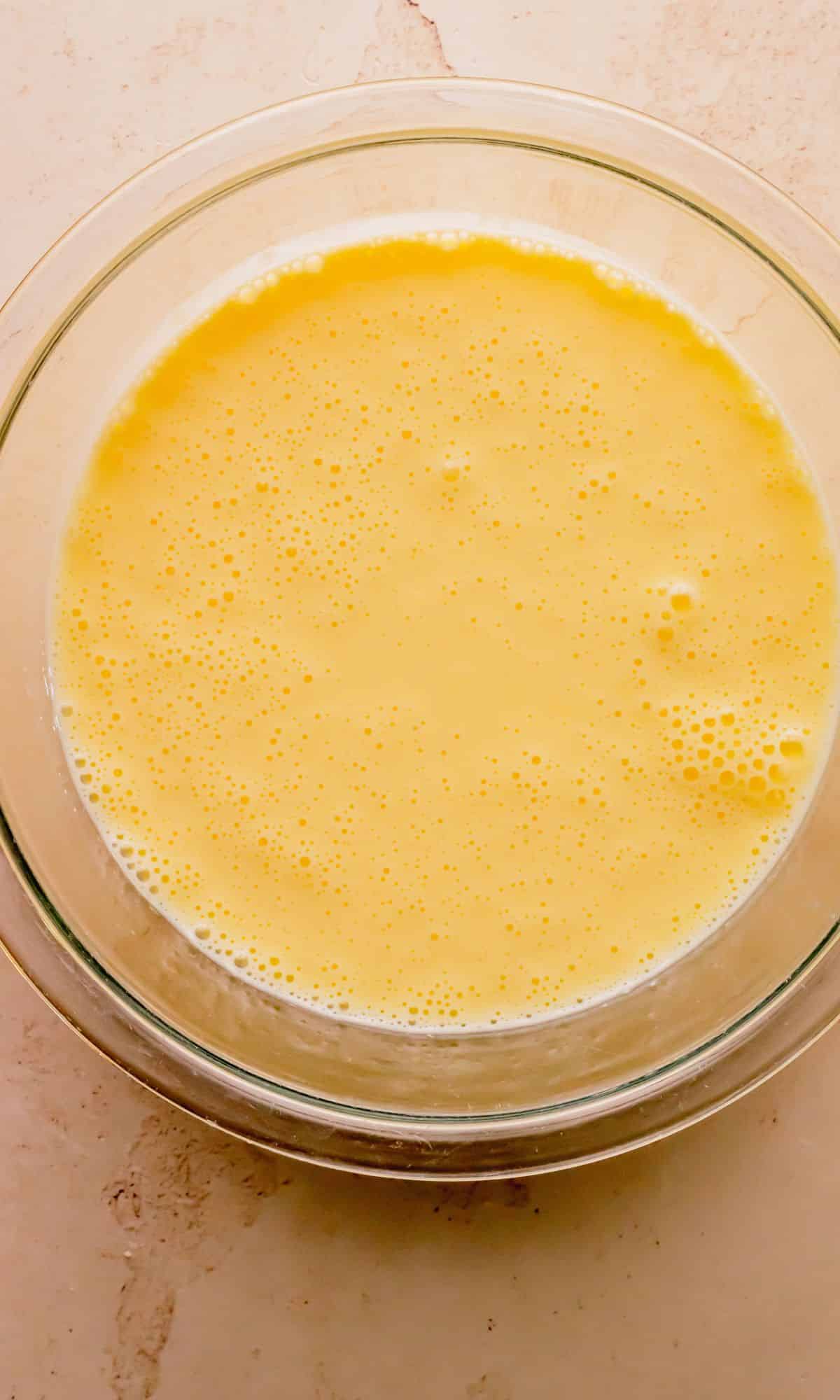 Egg bite preparation.